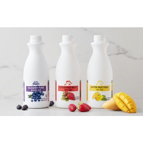 5초 만에 완성하는 건강 습관, 쥬피터 블루베리 퓨레