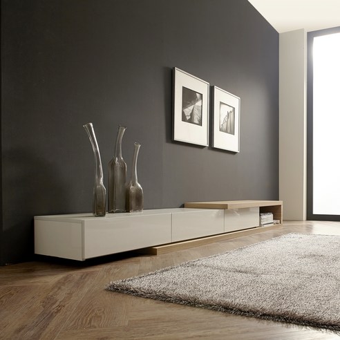 공간에 가치를 더하는 지벤 아비드 익스텐션 모던 거실장