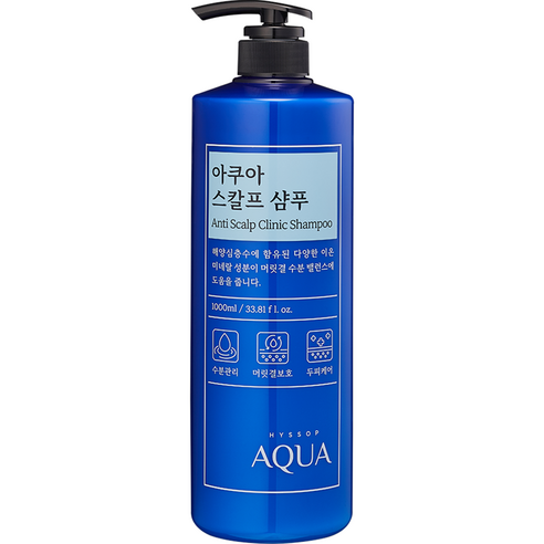 히솝 아쿠아 스칼프 샴푸 시트러스 플로랄 스위트향, 1000ml, 1개