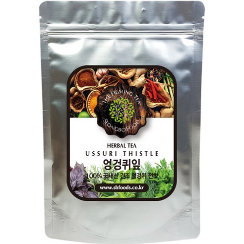 성보식품 엉겅퀴잎, 100g, 1개