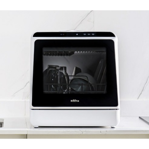 좁은 공간도 스마트하게! Haatz 프리스탠딩 식기세척기로 설거지로부터 해방되세요.