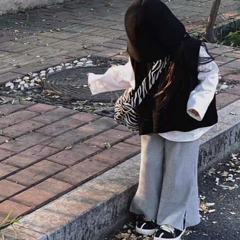 孩子們 時尚 女孩 服裝 下裝 褲子 女孩 女孩 女孩衣服 冬天