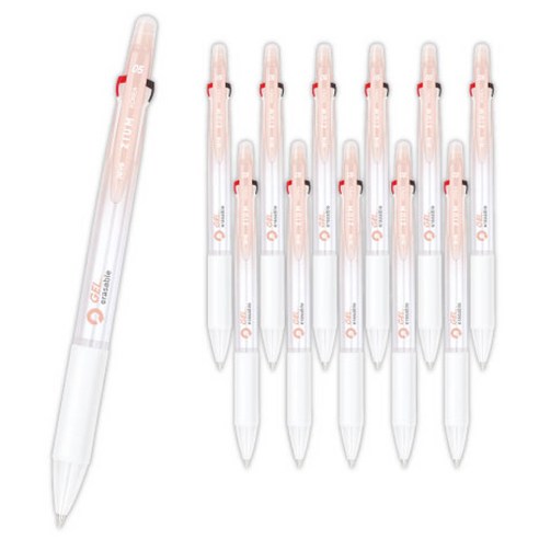 자바펜 지움3겔 지워지는 볼펜 0.5mm, 12개, 피치