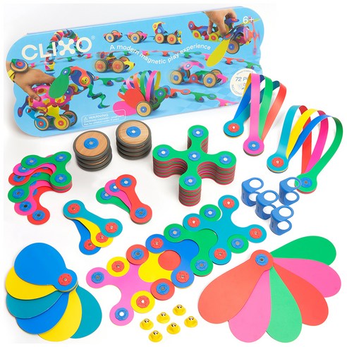 클릭소 휠 크리에이터 팩 72PCS CL5980, 혼합색상, 1개