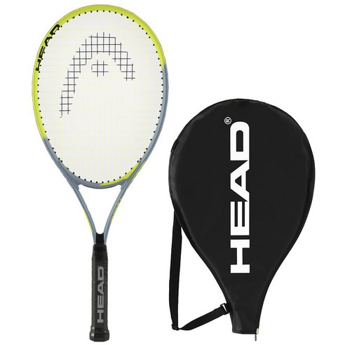 헤드 투어프로 MM TRADE 테니스 라켓 + 헤드커버 세트, 그린 + 블루(라켓), 1세트
