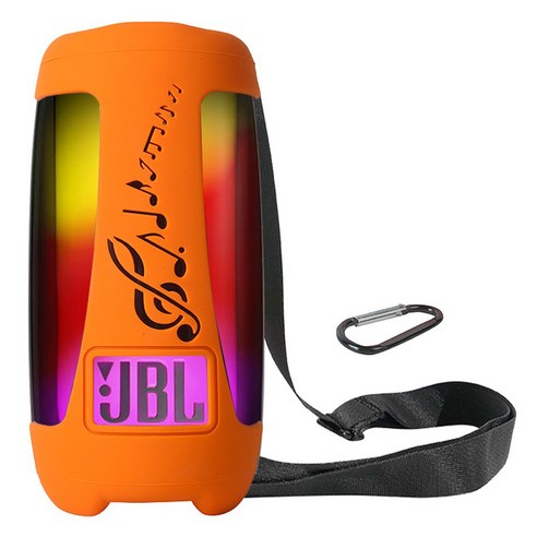 GRAYCO 실리콘 하우징 전용 범퍼 케이스, 오렌지, JBL PULSE5