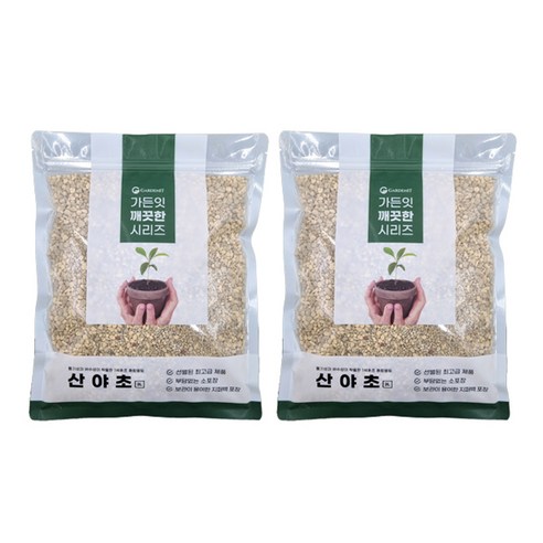 가든잇 깨끗한 산야초 소포장 세립, 2개