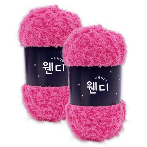 웬디 뜨개실, 310 딥핑크, 2개