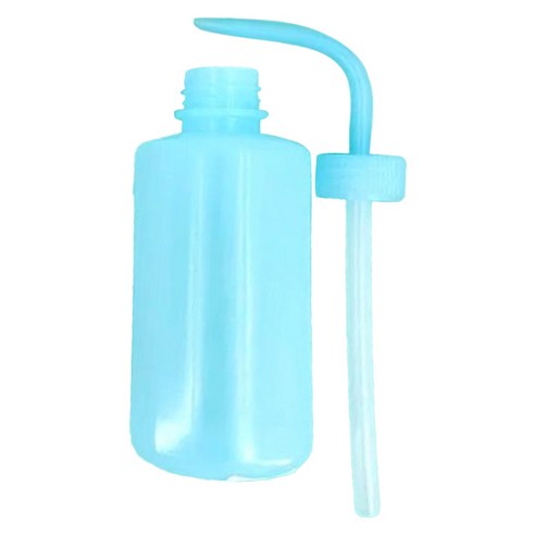 월드가드닝 물조리개 미세 다육 물뿌리개 1000ml, 1개, 투명 스카이블루