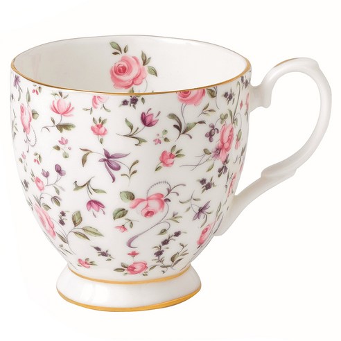 로얄알버트 로즈 컨페티 FTD 머그컵 300ml, ROSE CONFETTI, 1개
