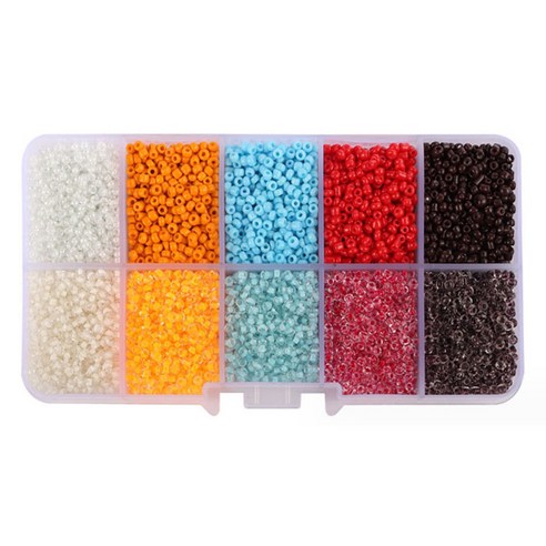 알로데 알록달록 시드비즈 DIY 키트 2mm 세트, TYPE 03, 1세트
