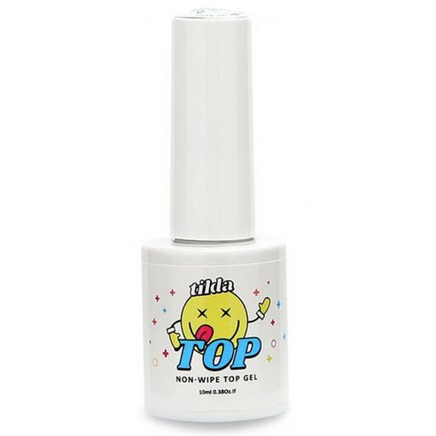 틸다 젤폴리쉬 젤네일 논와이프 탑젤, 1개, 10ml