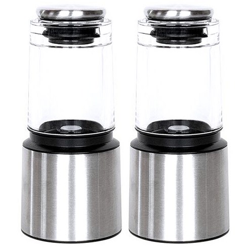 인블룸 스테인리스 미니 그라인더 분쇄형, 35ml, 2개