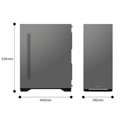 주연테크 2023 굿워크 데스크탑 라이젠5 라이젠 5000 시리즈, 그레이, 8GB, 256GB, Free DOS, D2v56G