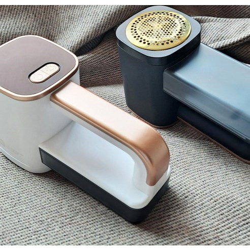 이나프 프리미엄 티타늄 6중날 LED 보풀제거기, LR1, 매트블랙