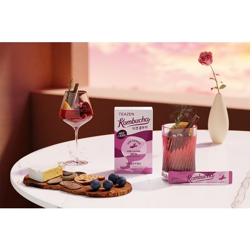 건강과 맛을 동시에 즐길 수 있는 티젠 뱅쇼 콤부차