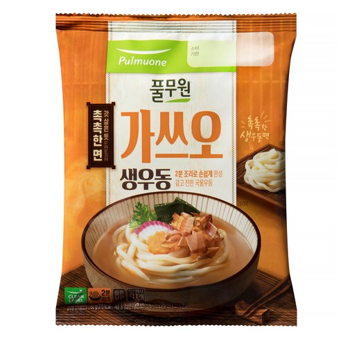 풀무원 가쓰오 생 우동 1인분, 192g, 1개