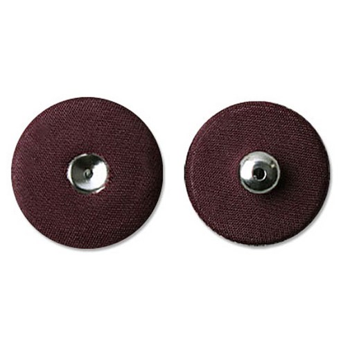 동대문단추왕 싸개 스냅 똑딱이 단추 암 25cm 7p + 수 25cm 7p 세트, 와인, 1세트