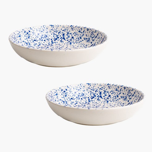보아비스타 스플레터 찬기 L 20.5cm, 블루, 2개
