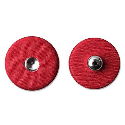 동대문단추왕 싸개 스냅 똑딱이 단추 암 25cm 7p + 수 25cm 7p 세트, 레드, 1세트
