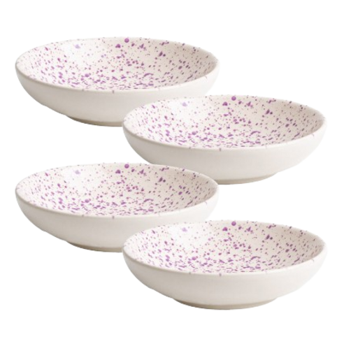 보아비스타 스플레터 찬기 S 14cm, 퍼플, 4개