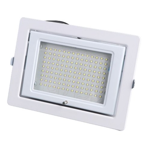 원하 DO LED 매입형 투광등 50W 전구색, 전구색 화이트, 1개