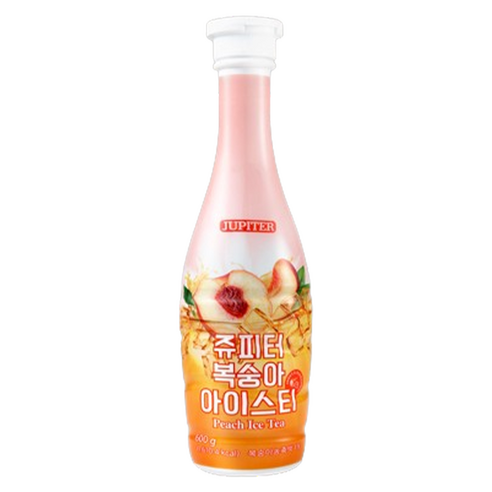 쥬피터 복숭아 아이스티, 600g, 1개
