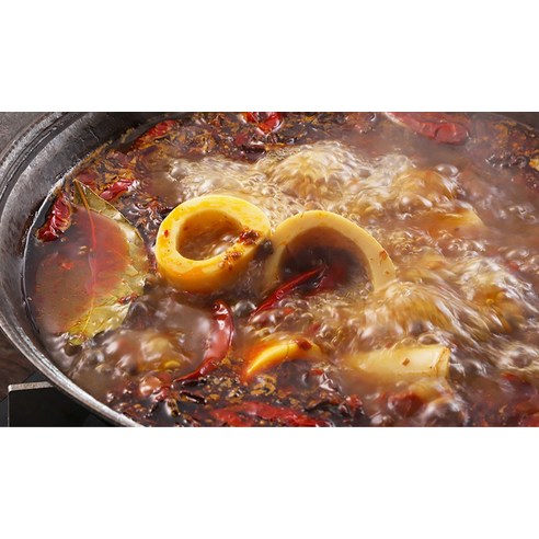 한 입만 먹어도 풍부한 육수맛을 느낄 수 있는 다담은 더진한 육수 한알 마라맛