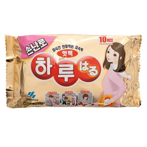 고바야시 하루 손난로 핫팩 10p, 1개