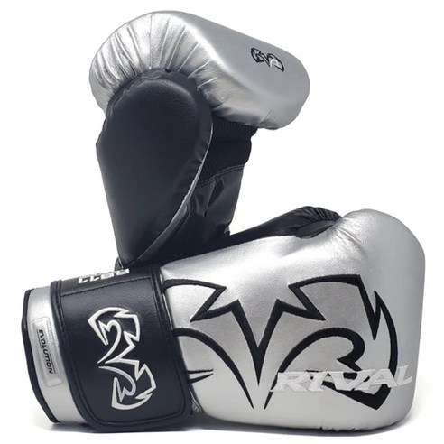 라이벌 복싱글러브 양손세트 RB11, 실버, 1개