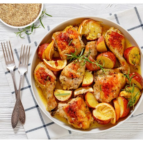 요리의 화룡점정, 신선약초 마늘 후레이크로 풍미를 더하세요.