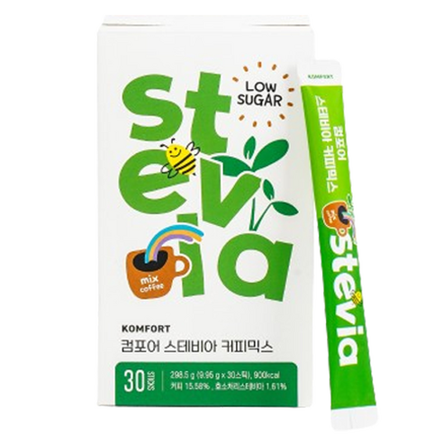 컴포어 스테비아 커피믹스, 9.95g, 30개입, 1개