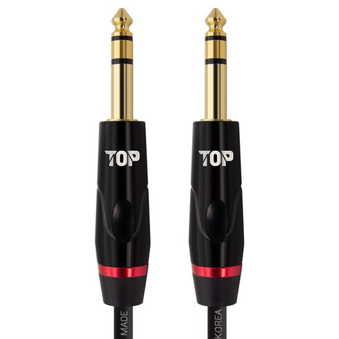 솔탑 국산 5.5 스테레오 TO 5.5 스테레오 케이블, SOLTOP-1639(5m), 혼합색상