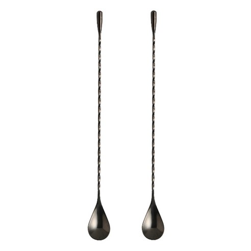 모다키친 스텐 304 칵테일 와이드 롱스푼 머들러 30cm, 실버, 2개 Best Top5 모다키친 스텐 304 칵테일 와이드 롱스푼 머들러 30cm, 실버, 2개 Best Top5