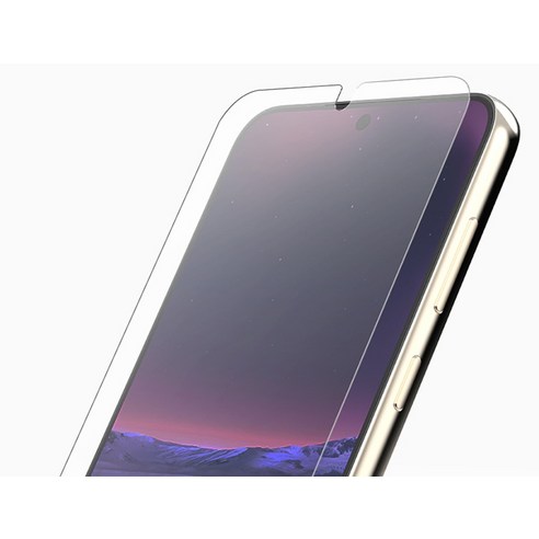 신지모루 0.2mm 지문인식 강화유리 휴대폰 액정보호필름 2p, 1세트