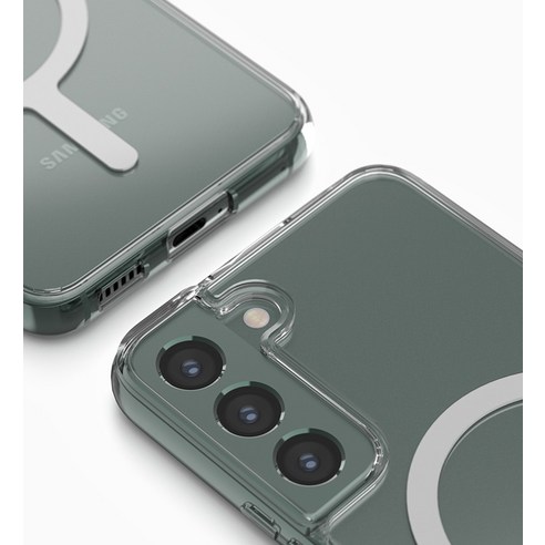 신지모루 맥세이프 M 에어클로 베이직: 세련되고 편리한 자석 부착 휴대폰 보호
