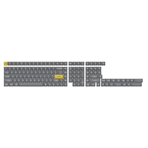 키크론 더블샷 OSA 프로파일 PBT 키캡 세트 141키, 일반형, 다크그레이, PBT-56-EN