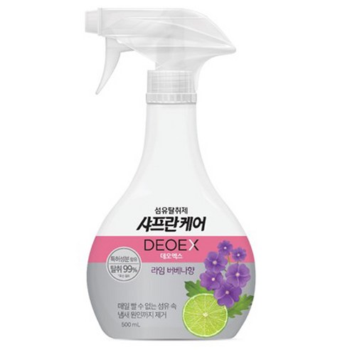 샤프란 케어 데오엑스 섬유탈취제 라임 버베나, 500ml, 2개 Best Top5