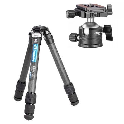 레오포토 여행용 미니삼각대 LS-283CM + EB-36 세트, LS-283CM+EB-36, 1개
