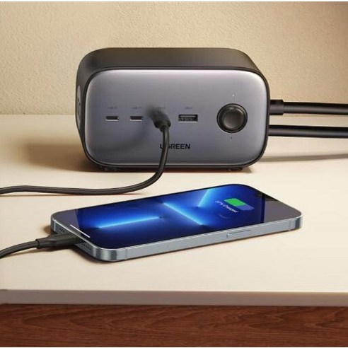 유그린 GaNIII 100W PD PPS 3680W 멀티탭 고속충전기 프로 CD270, 혼합색상, 1개