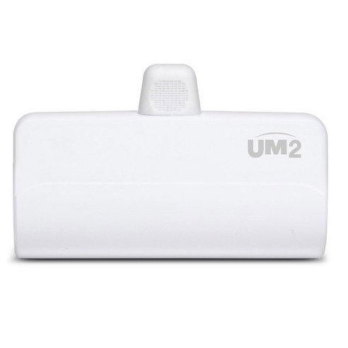 유엠투 고속충전 휴대용 미니 보조배터리 도킹형 5000mAh C타입, 화이트, UMPB-35D