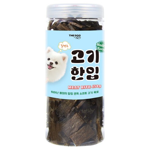 [도그나우ㅣ인기상품] 더독 부드러운 생육 강아지 간식: 당신의 반려견을 위한 최상의 대접 [DOGNOWㅣ추천상품]