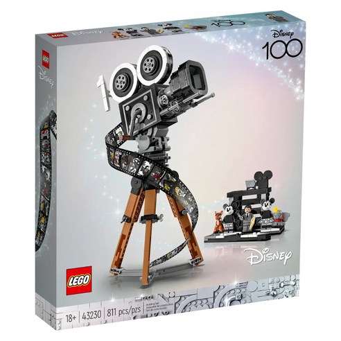 레고 디즈니 월트 디즈니 헌정 카메라 43230, 혼합색상