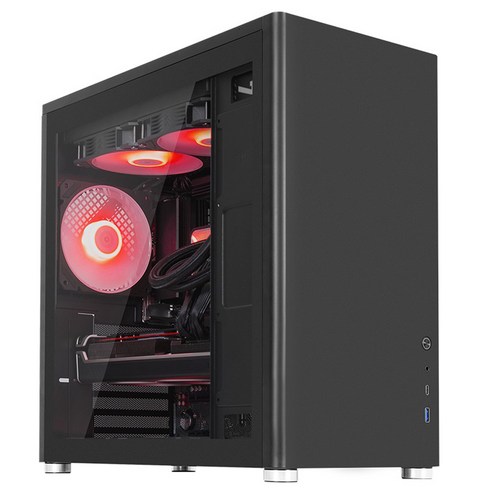 한성컴퓨터 2022 TFG AX3 코어i7 인텔 13세대 지포스 RTX 4060 Ti, 블랙, 16GB, 500GB, Free DOS, TFG AX3i706iX