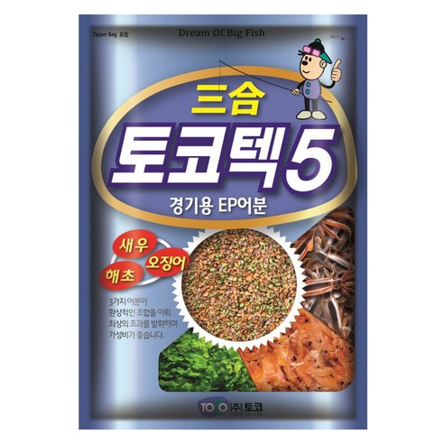 토코텍 5 경기용 EP 떡밥, 450g, 1개
