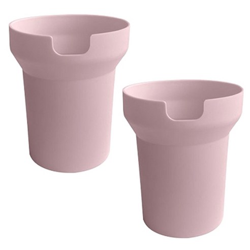 블럭마트 텀블러 바닥 보호커버 900ml, 핑크, 2개
