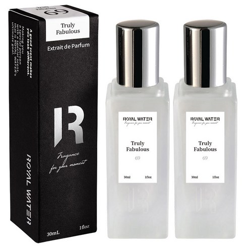 로얄워터 엑스트레 드 트룰리 패뷸러스 오 드 퍼퓸, 2개, 30ml