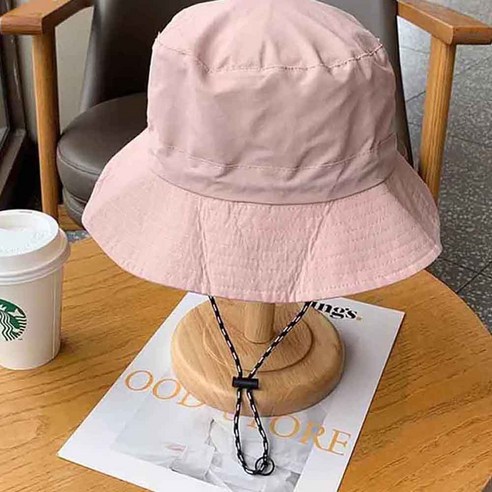 접이식 낚시 등산 벙거지, 핑크