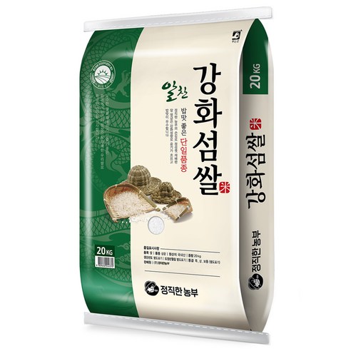 정직한농부 강화섬쌀, 10kg, 1개