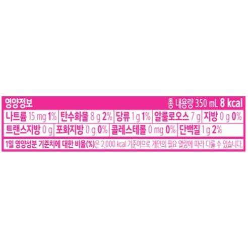 달콤하고 상쾌한 딸기 맛과 밀크소다의 완벽한 조화